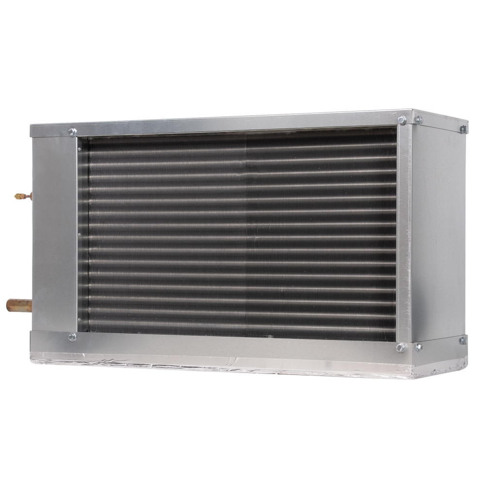 Охладитель фреоновый для прямоугольных каналов SHUFT WHR-R 600x350-4