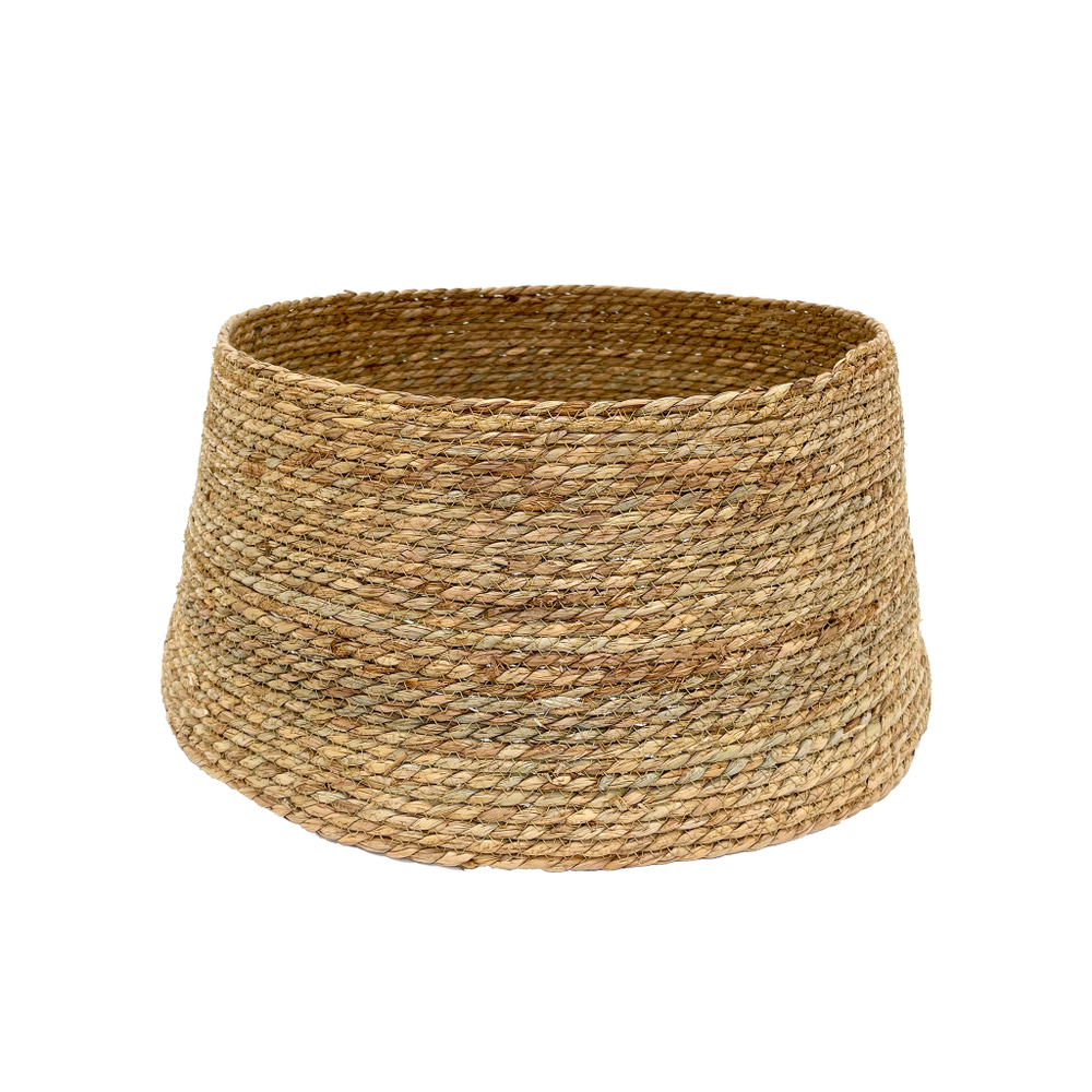 Корзина для елки 26x58см ChristmasDeLuxe джутовая коричневая