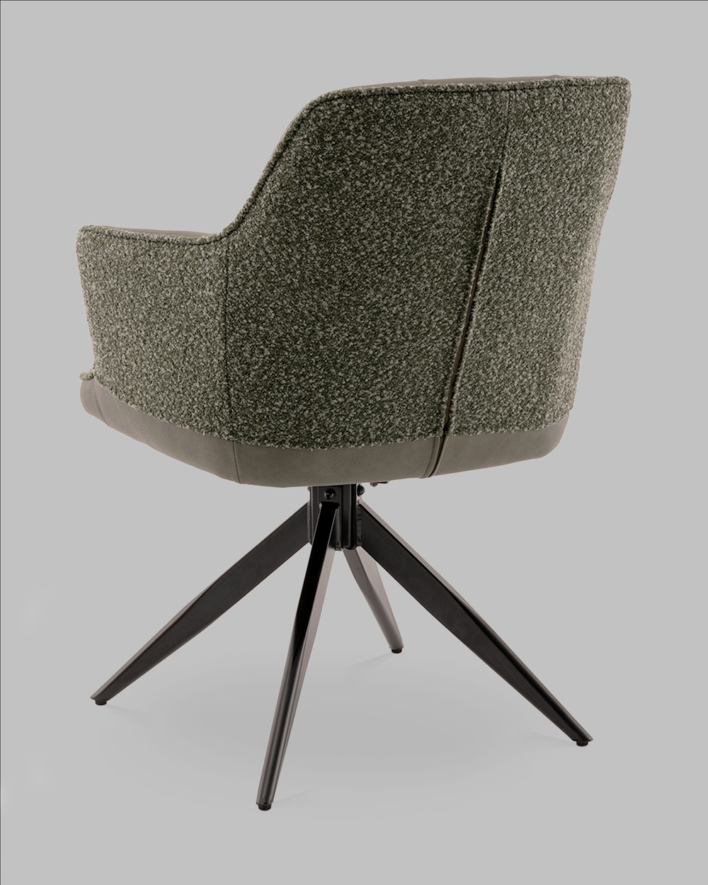 Стул обеденный Naya зеленый экокожа букле