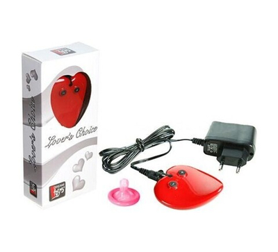 Вибромассажер с зарядным устройством Lover's Choice (Цвет: красный)