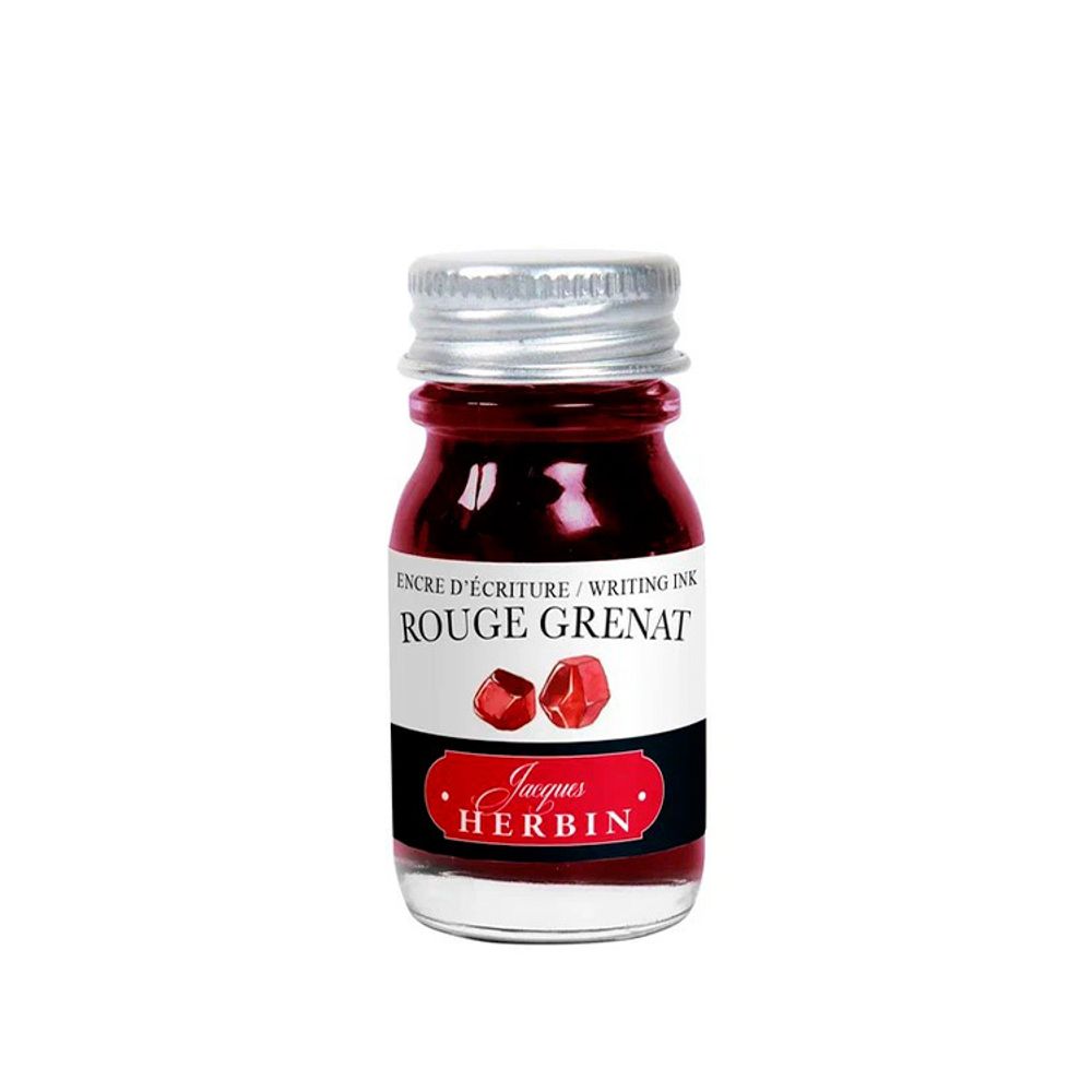 Чернила во флаконе Herbin 10 мл Rouge grenat Гранатовые (11529T)
