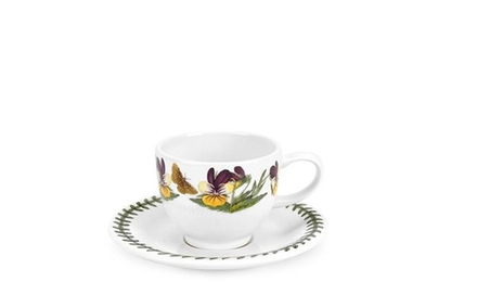 Portmeirion - Чашка и блюдце Botanic Garden 100мл для эспрессо Heartsease / артикул   BG67085-D  / GTIN 00795395
