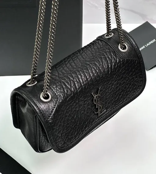 Кожаная сумка через плечо Saint Laurent Niki