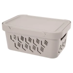 ЯЩИК С КРЫШКОЙ УНИВЕРСАЛЬНЫЙ DELUXE, 270х120 ММ, 4,6Л (Светло-бежевый)