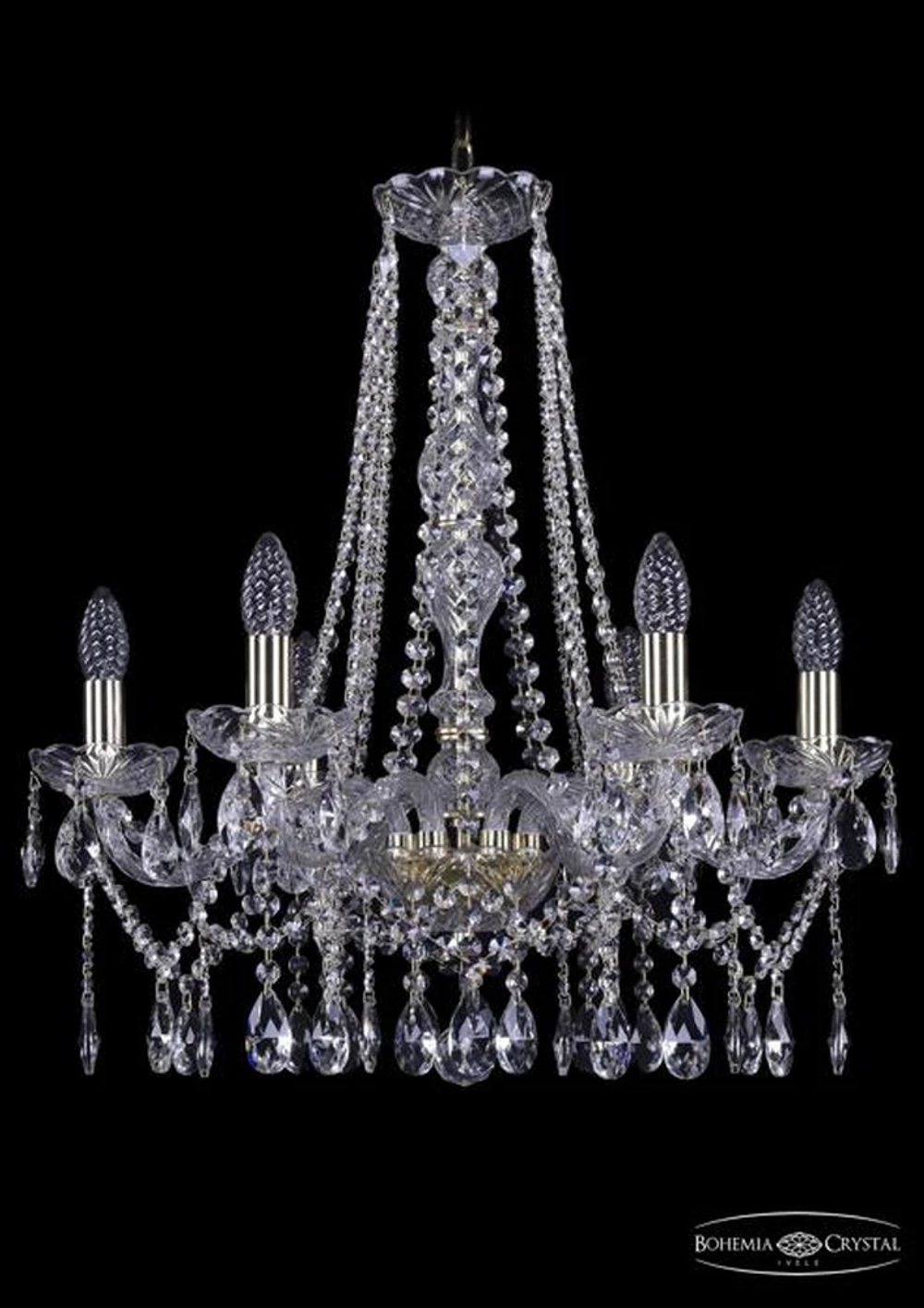 Подвесная люстра Bohemia Ivele 1413/6/200/h-60/G