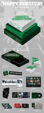 Альбом SEVENTEEN - HAPPY BURSTDAY (New Escape ver.) (с дефектом)