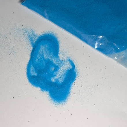 Блестки в пакетике 10 гр 0,1 мм неоновые синие