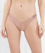 Трусики бикини SEQUINS V BRAZILIAN Guess - розовое золото(E3GO00 KBMV0)