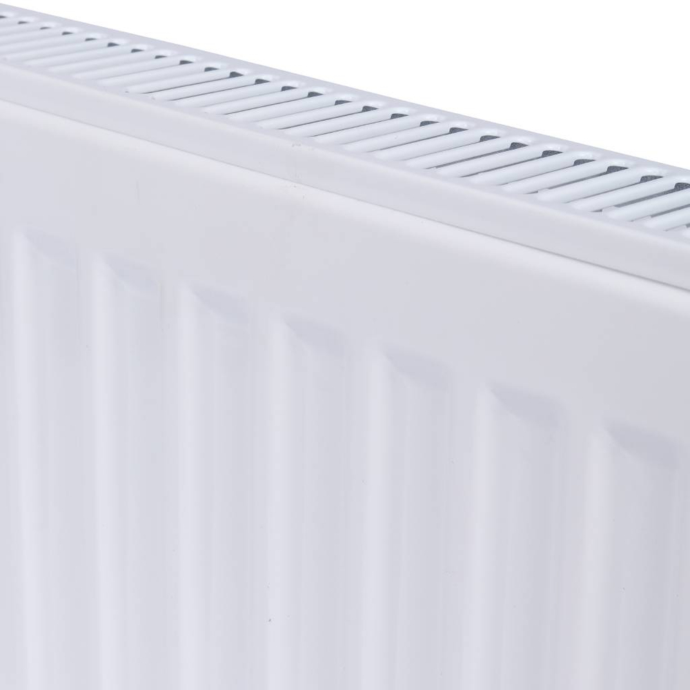 Радиатор панельный профильный ROMMER Compact тип 11 - 300x1000 мм (подкл.боковое, белый)