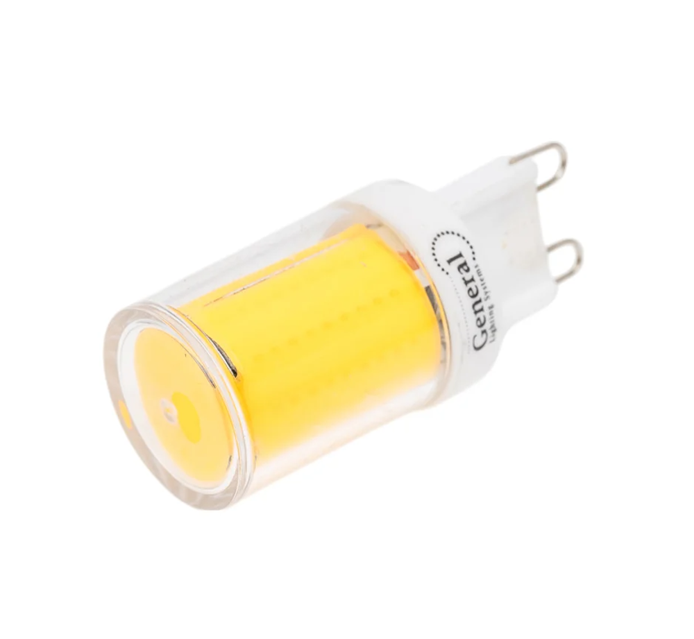 Лампа светодиодная General Lighting Systems GLDEN-G9-7-COB-220-4500 661649, 1 шт.