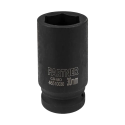 Головка ударная глубокая 30мм 3/4''6гр. Partner PA-46510030