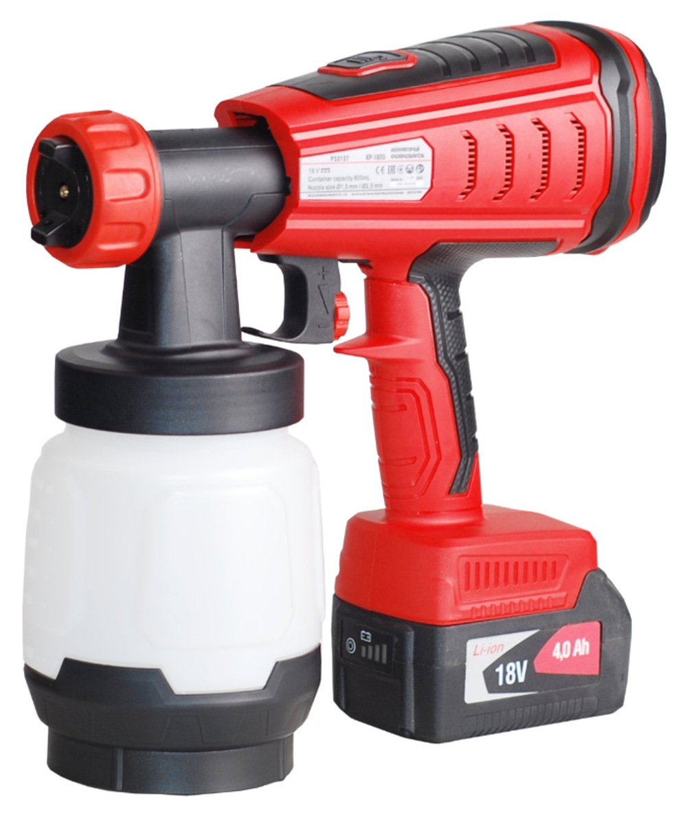Аккумуляторный краскопульт Felisatti КР-18Л3