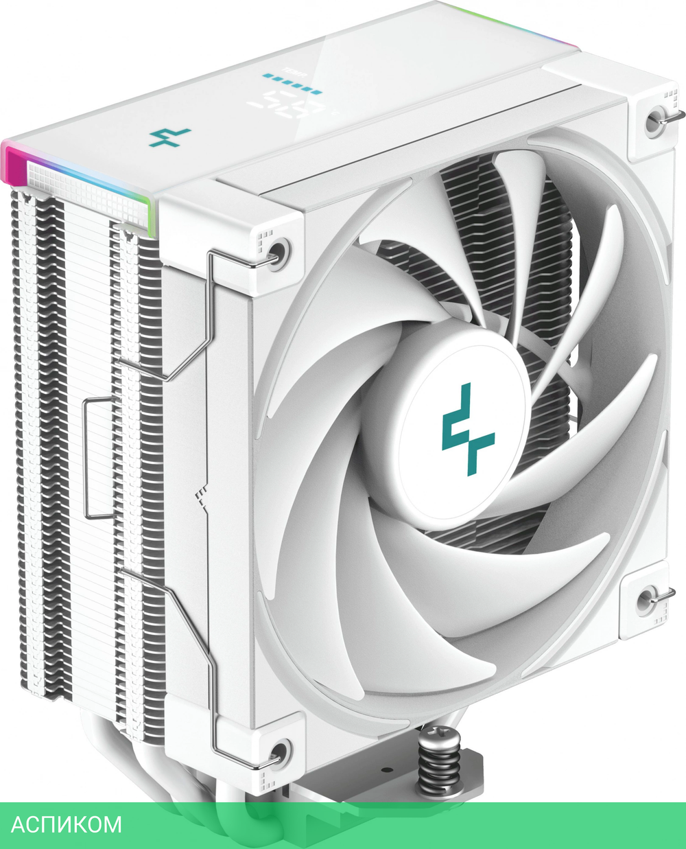 Кулер для процессора DeepCool AK400 Digital White (R-AK400-WHADMN-G)