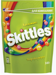 ДРАЖЕ SKITTLES КИСЛОМИКС 140ГР