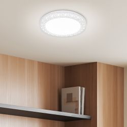 Светильник потолочный светодиодный ЭРА Классик с ДУ SPB-6-70-RC Savern W 70Вт 3400-5500К | Светильники SPB-6 с ДУ