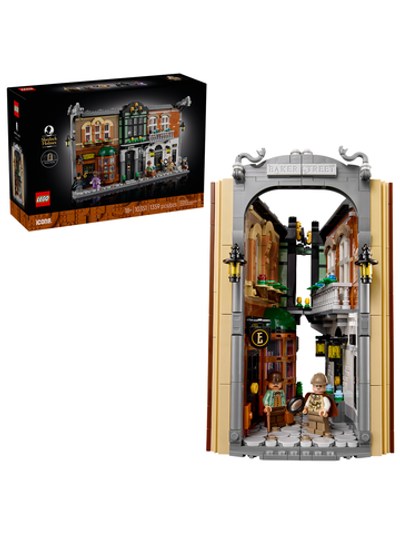 Конструктор Лего айконс Шерлок Холмс Книжный уголок 10351 | LEGO Icons Sherlock Holmes Book Nook 10351 1359 деталей 18+