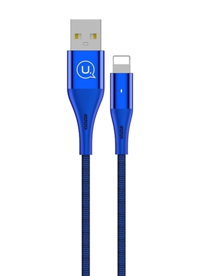USB cable Lightning (usmas) blue