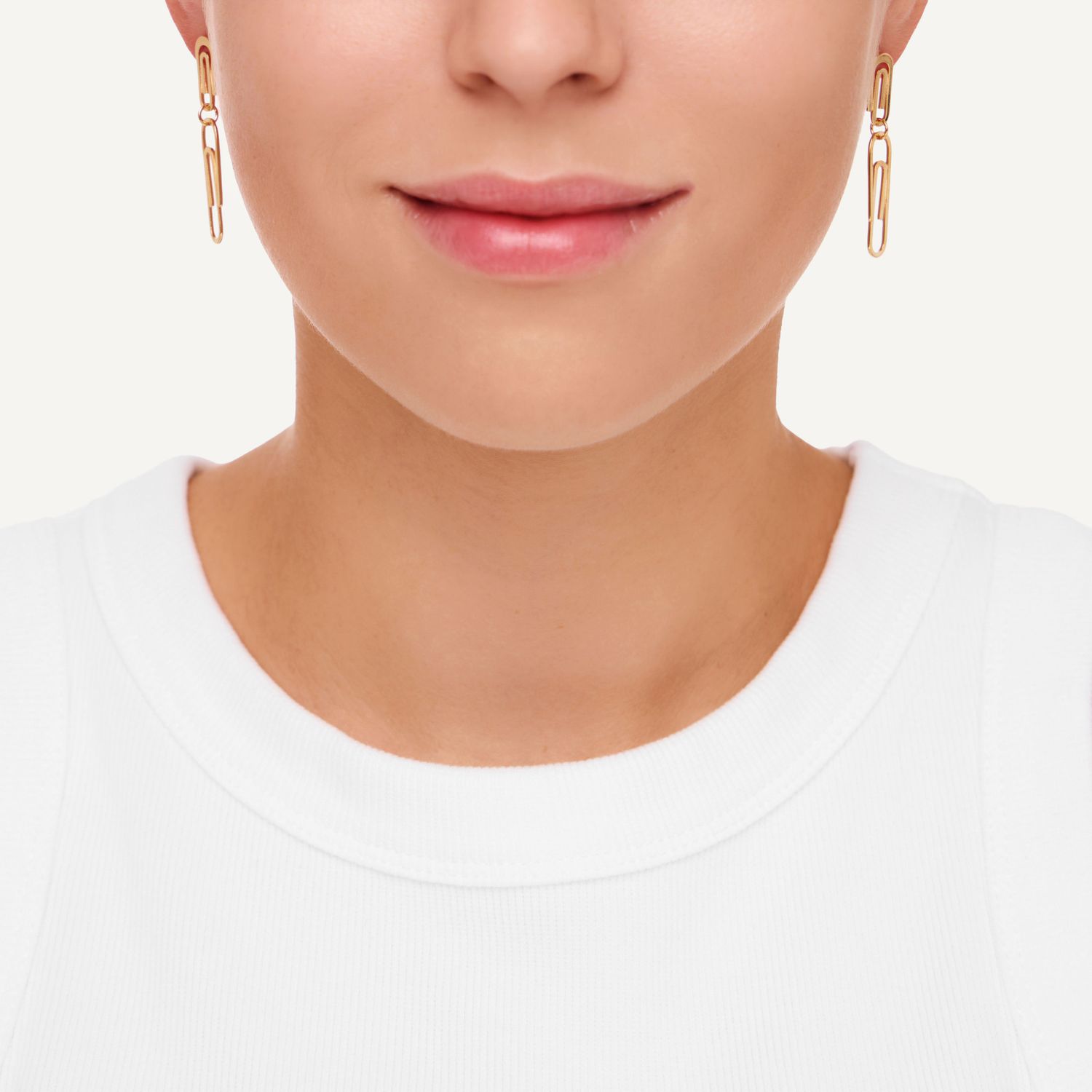 Серьги Braced Pin Earrings