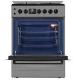 Газовая плита с электрической духовкой MAUNFELD MGC60ECGR05