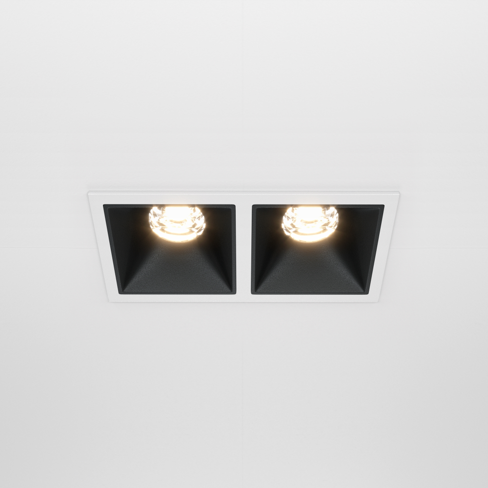 Встраиваемый светодиодный светильник Maytoni Alfa LED DL043-02-10W3K-SQ-WB