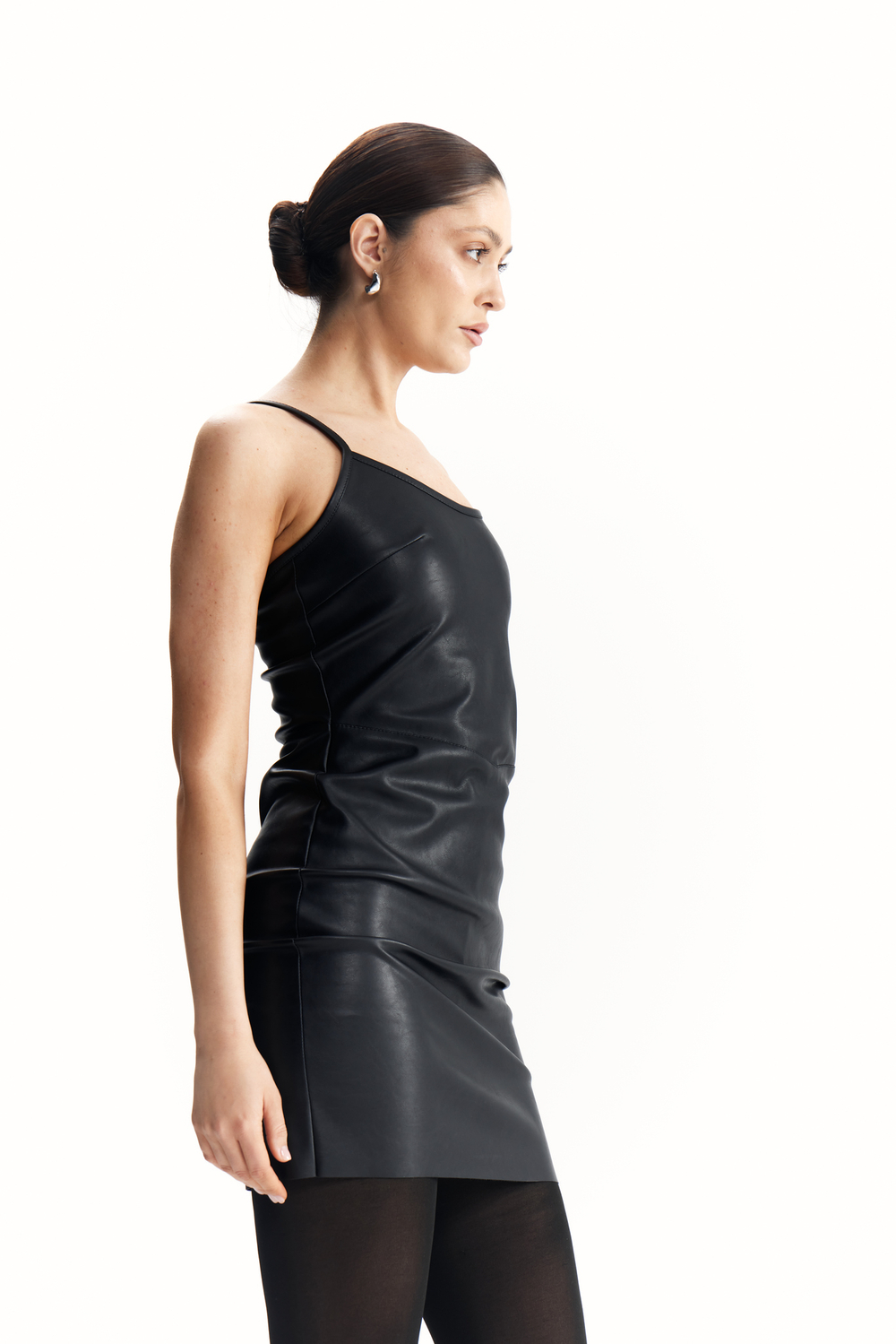 Сарафан эко-кожа