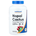 Nutricost, Nopal Cactus, 180 капсул (666 мг в 1 капсуле)