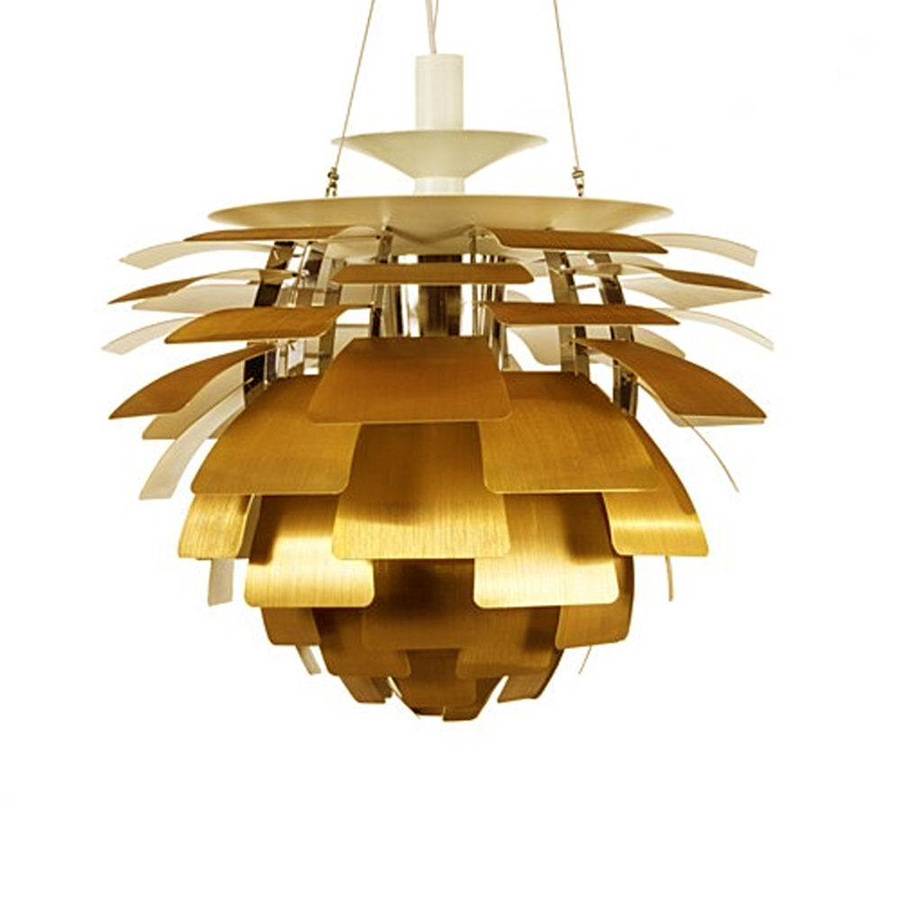 Pendant design lamp PH Artichok by Louis Poulse D60 (champagne)