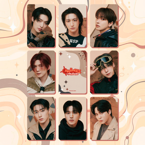 Сет карт (плотный глянец) #1 / ATEEZ / Aniteez in Treasure
