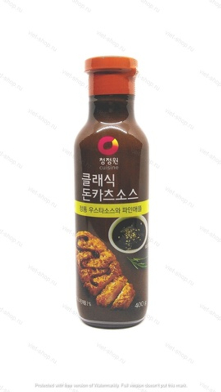 Соус для мяса с ананасом и яблоком, Classic Tonkatsu Sauce, Daesang, 400 гр.