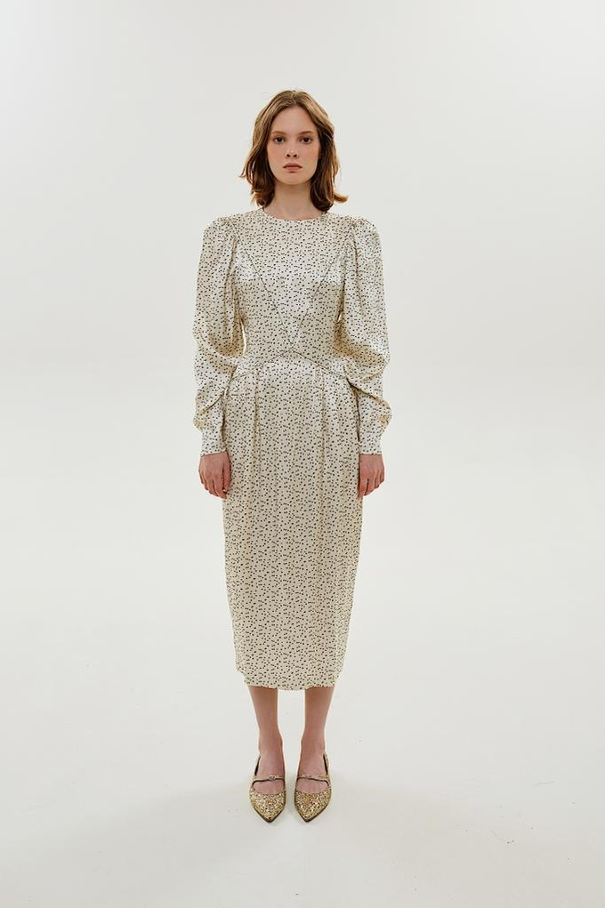 Платье «Рая», молочный