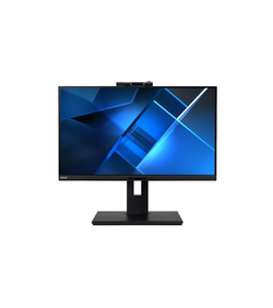 23,8" ACER (Ent.) B248Ybemiqprcuzx, IPS, 1920x1080, 75Hz, 178°/178°, 4ms, 250nits, HDMI + DP + Type-C + DP Out + RJ45 + USB3.0x4 + USB-B(2up 4down) + Webcam + Колонки 2Wx2, HDR 10, HAdj 150mm