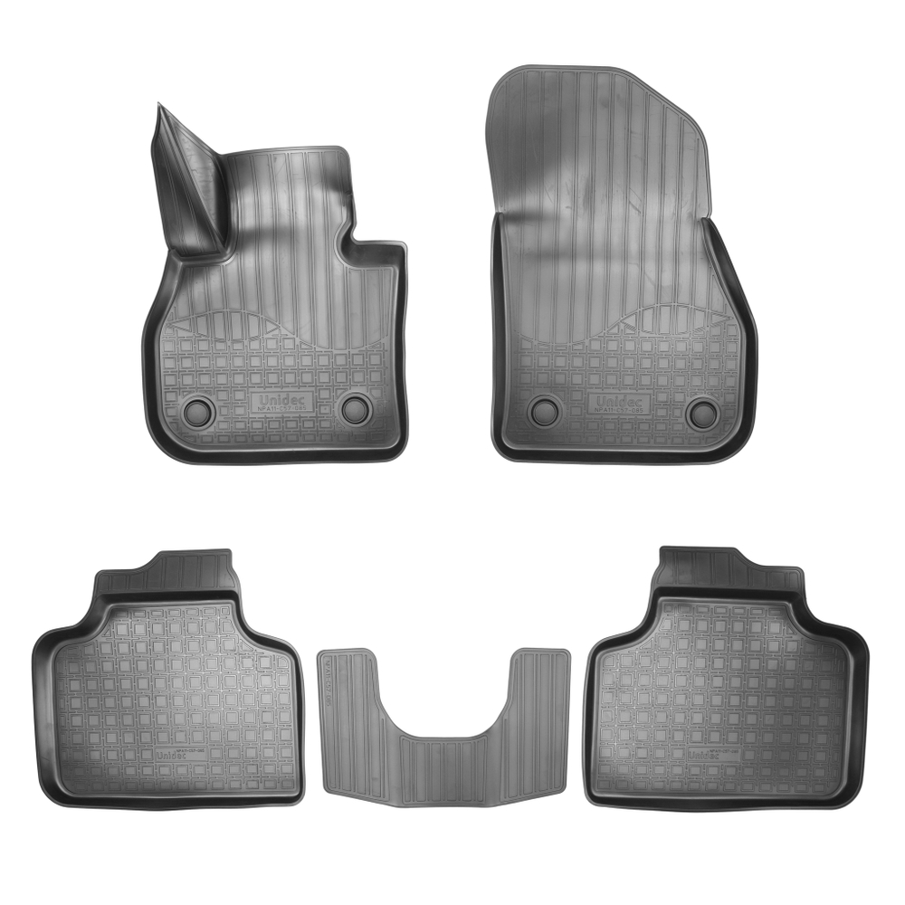 Ковры в салон Norplast/Unidec для Mini Countryman в кузове F60 (2017-), Черный, арт.NPA11-C57-085
