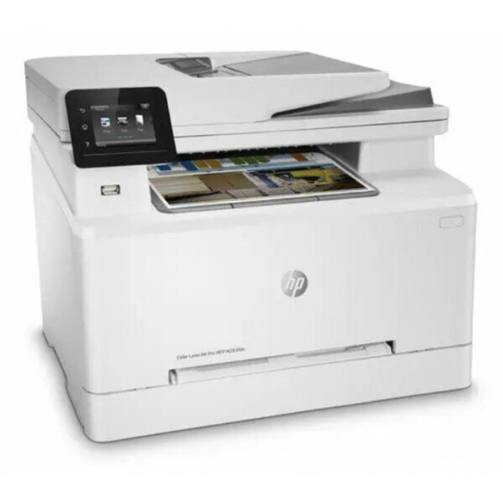 МФУ лазерное HP Color LaserJet Pro M283fdn (7KW74A) A4 Duplex Net белый/серый