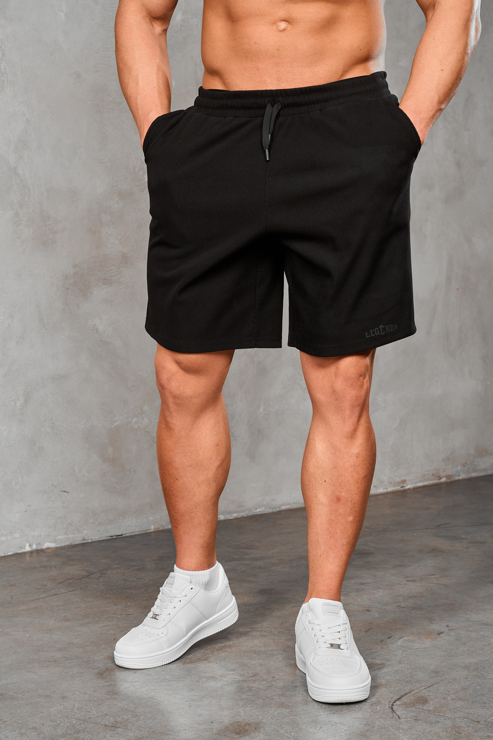 Шорты повседневные Casual Legenda черный