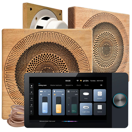 Комплект влагостойкой акустики SMART HOME MUSIC 2.0 - Sauna Square 3