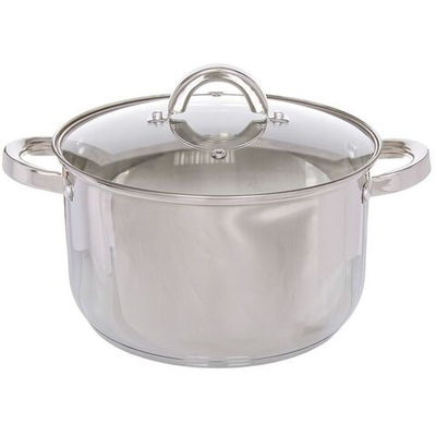 Кастрюля нерж, 6 л, с крыш, DNN2, SD-4268-24