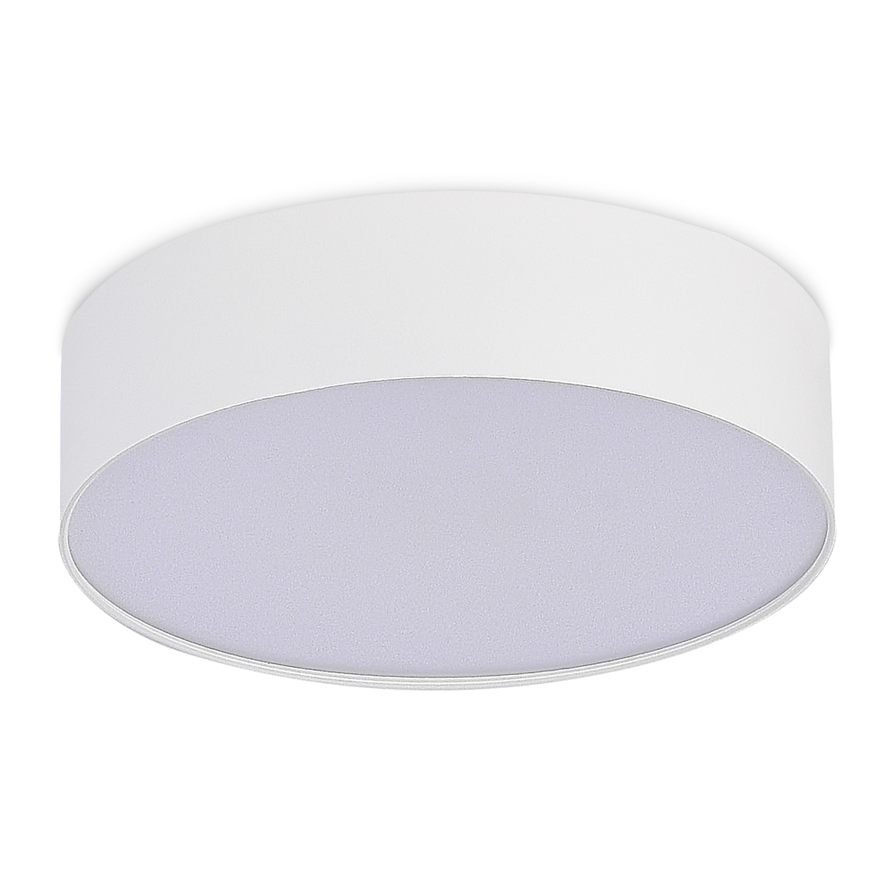 ST606.542.27 Светильник потолочный Белый LED 1*27W 4000K 2 340Lm Ra&gt;85 120° IP20 D220xH55 185-265V Накладные светильники