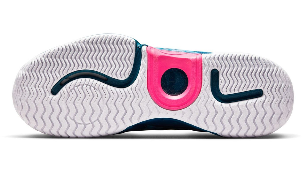 Женские Кроссовки теннисные Nike Court Air Zoom GP Turbo HC Osaka - glacier blue/hyper pink/valerian blue