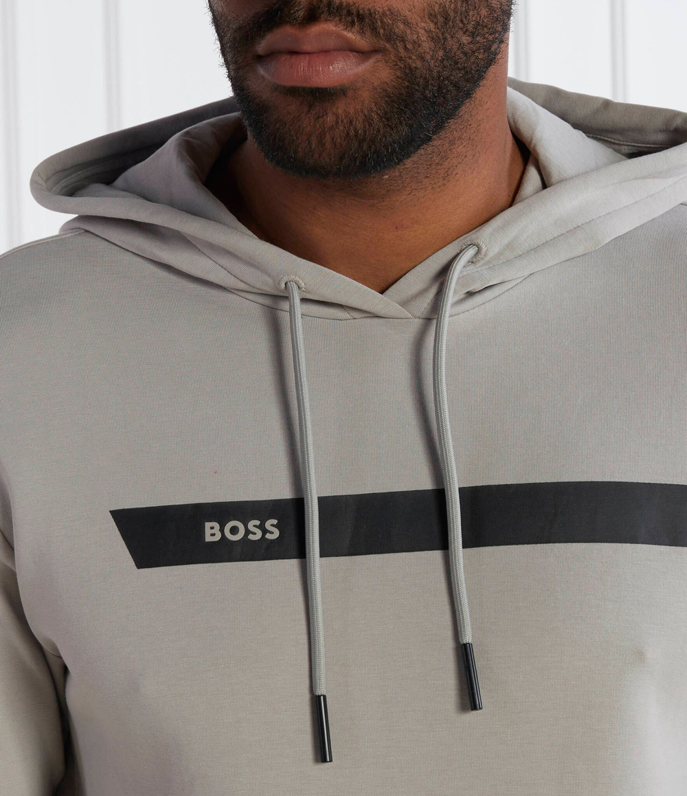 Худи Soody 1 BOSS GREEN - серый(50498277)