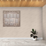 Стенд Расписание уроков с карманами А4 2881