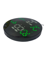 Часы настенные LED Wall Clock DS-3813L White (пульт)