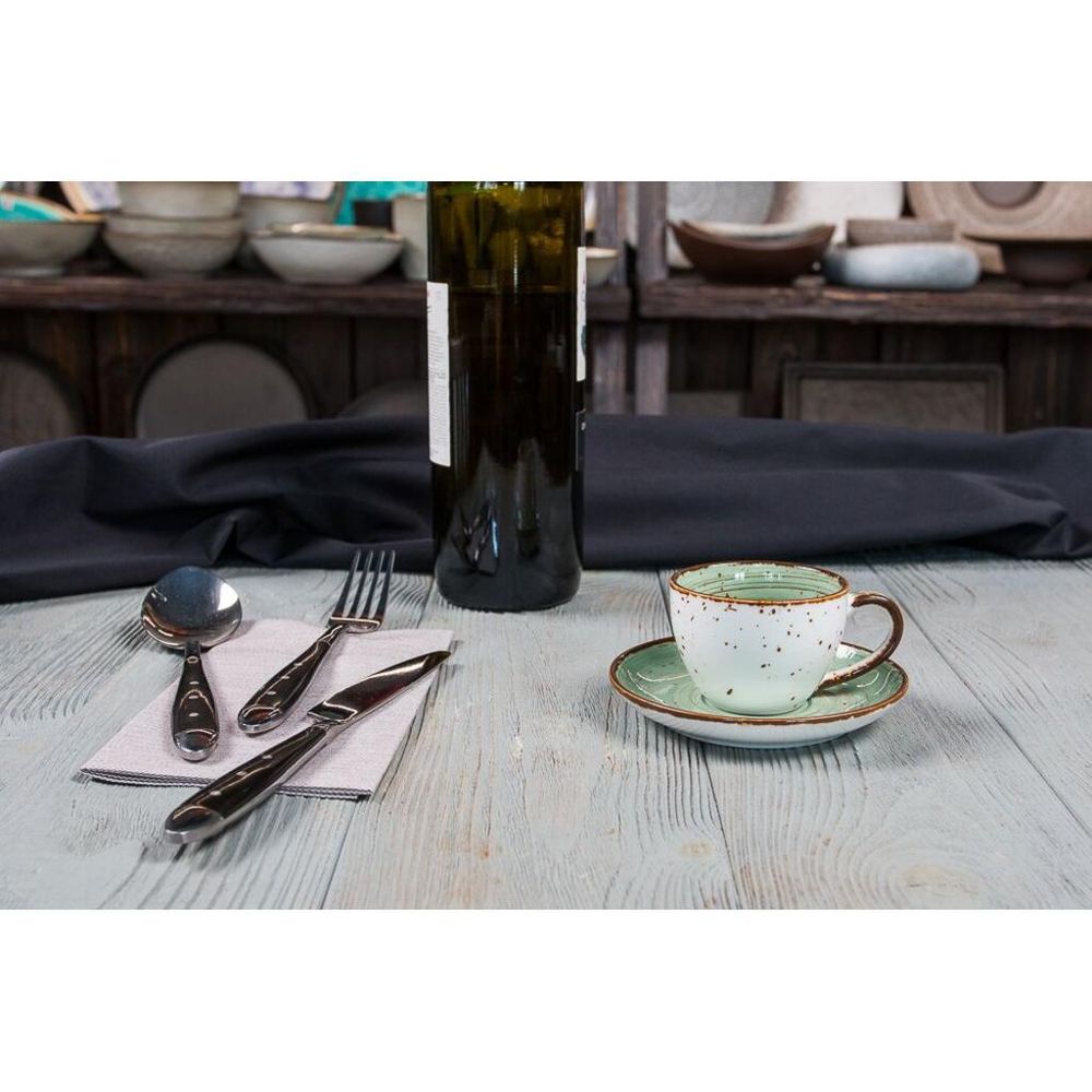 Кофейная пара 90 мл d 6,4 см h4,8 см   Fusion P.L. Proff Cuisine [6]