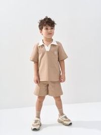 Шорты из пике "Сливочный ирис"