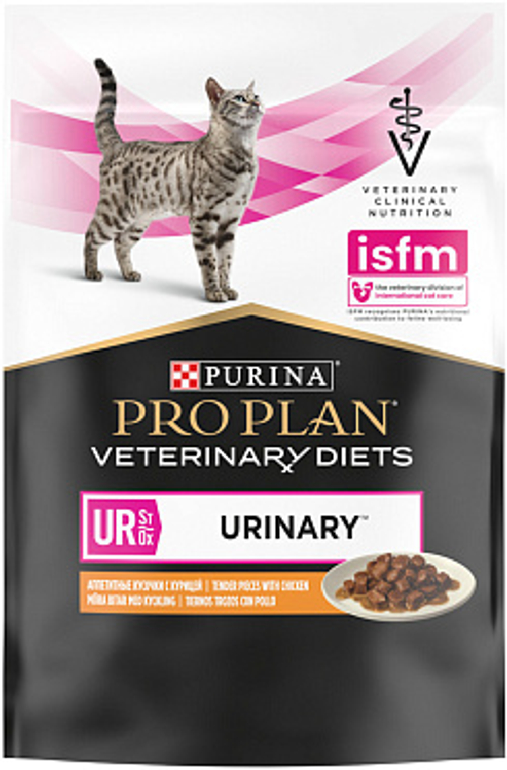 Влажный корм для кошек Pro Plan Veterinary Diets UR St/Ox курица, 85г