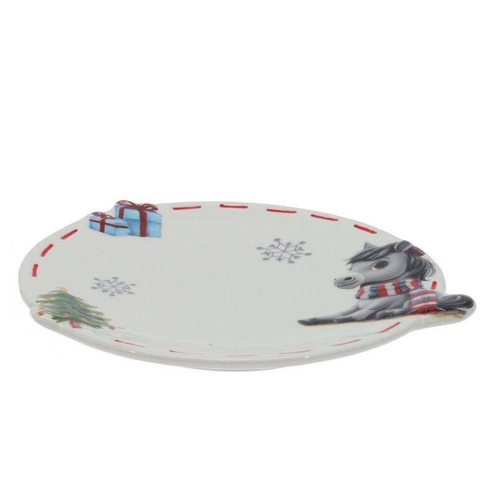 GAEM Тарелка "Лошадка", L16 W15 H1,5 см