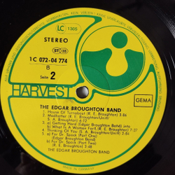 Винтажная виниловая пластинка LP The Edgar Broughton Band (Germany 1977)