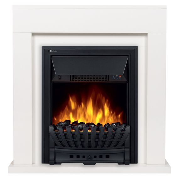 Портал Firelight Simple Classic белый купить в Москве и Московской области по низкой цене с доставкой по России — (1) Портал Firelight Simple Classic белый — (1)