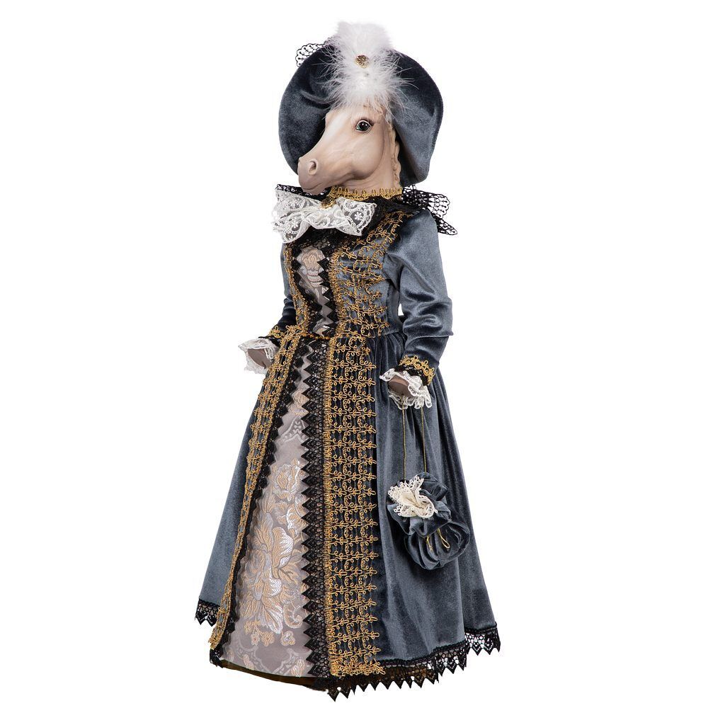 Кукла интерьерная коллекционная Лошадь Виконтесса