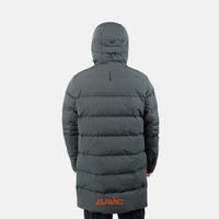  Пуховик мужской Krakatau Strofo Long Down Jacket артикул:Qm488-513 - купить в магазине Дайс