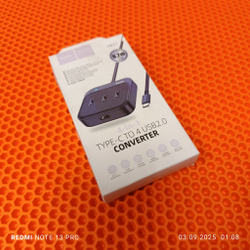 USB-разветвитель Hoco HB31 4USB 0.2 м на Type-C черный